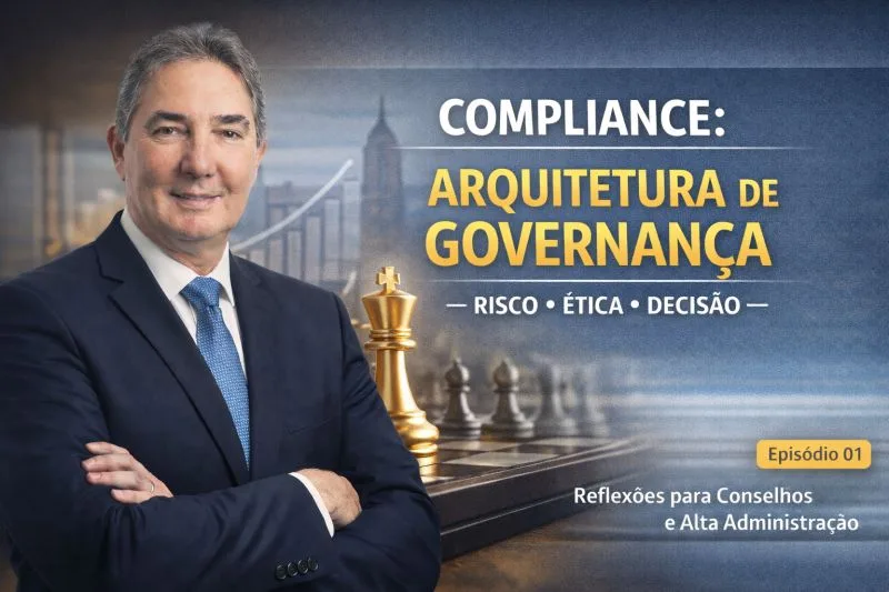 Compliance não é departamento. É arquitetura de governança. 2 Compliance não é departamento. É arquitetura de governança.